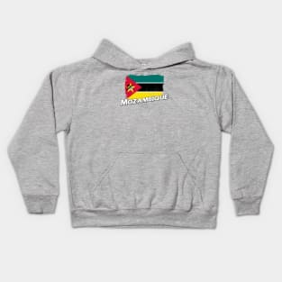 Mozambique flag Kids Hoodie